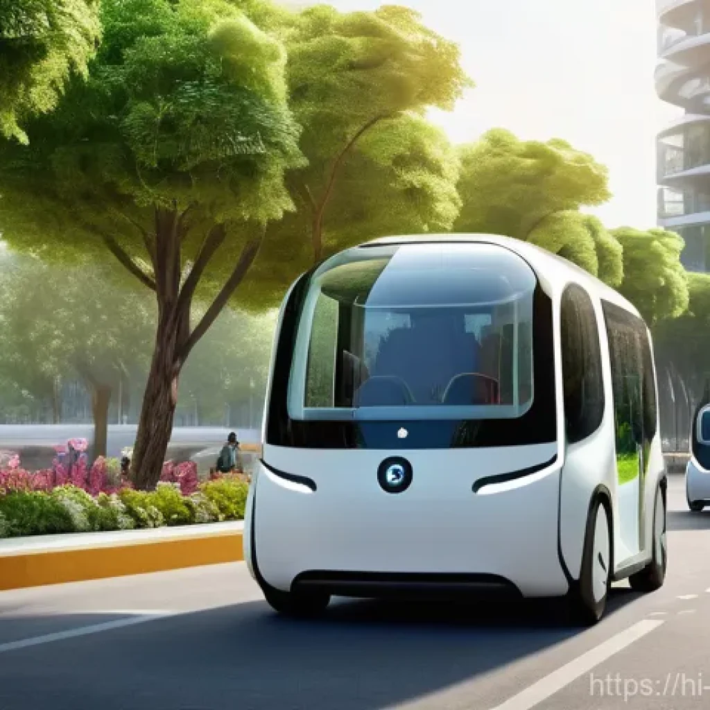 친환경 자율주행차 - **Prompt 1: A Glimpse into a Sustainable Urban Future with Autonomous Electric Vehicles**
    "Imagi...