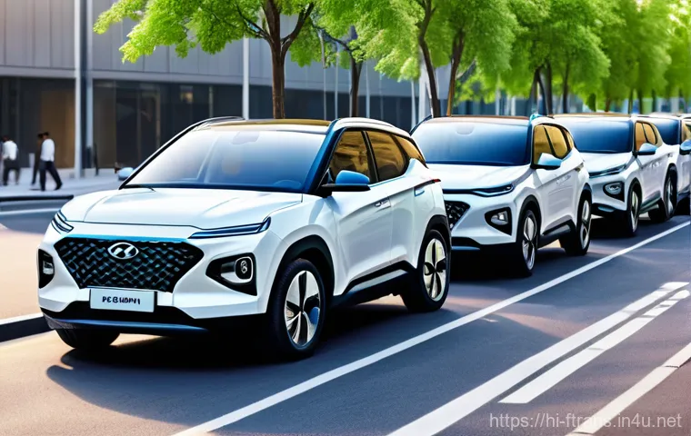 친환경 자율주행차 - **Prompt 2: The Intelligent Navigation of an Autonomous Vehicle in a Bustling City**
    "Visualize ...