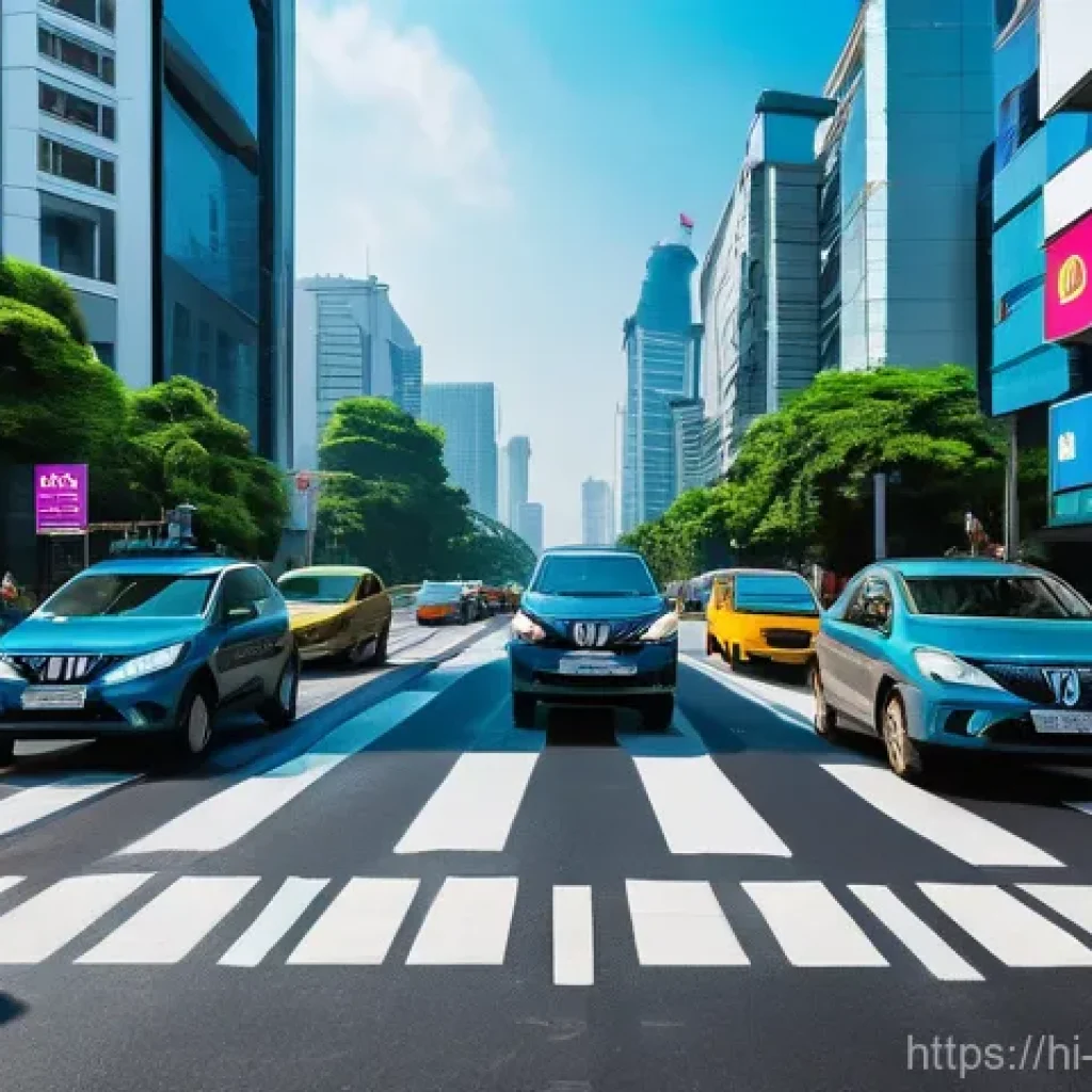 스마트 시티 교통 - **AI-Powered Traffic Management in a Modern Indian City:**
    "A bustling urban intersection in a v...